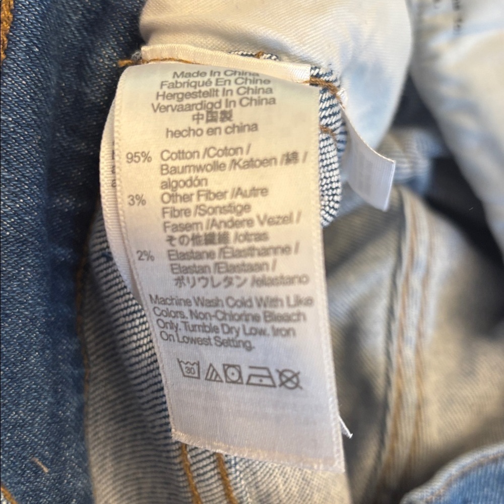 Madewell Stovepipe Jeans sz 26 - Picture 8 of 9